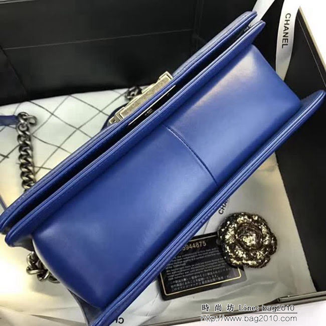 香奈兒CHANEL A67086菱格原版羊皮單肩斜挎鏈條包 DSC2077